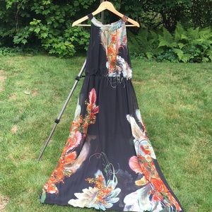 NWT. Love Culture floral maxi dress